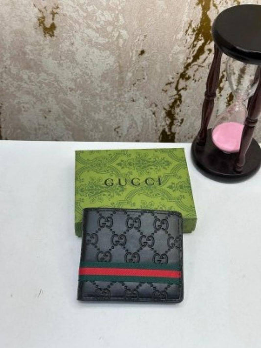 GUCC_I BLACK PREMIUM WALLET WITH OG BOX