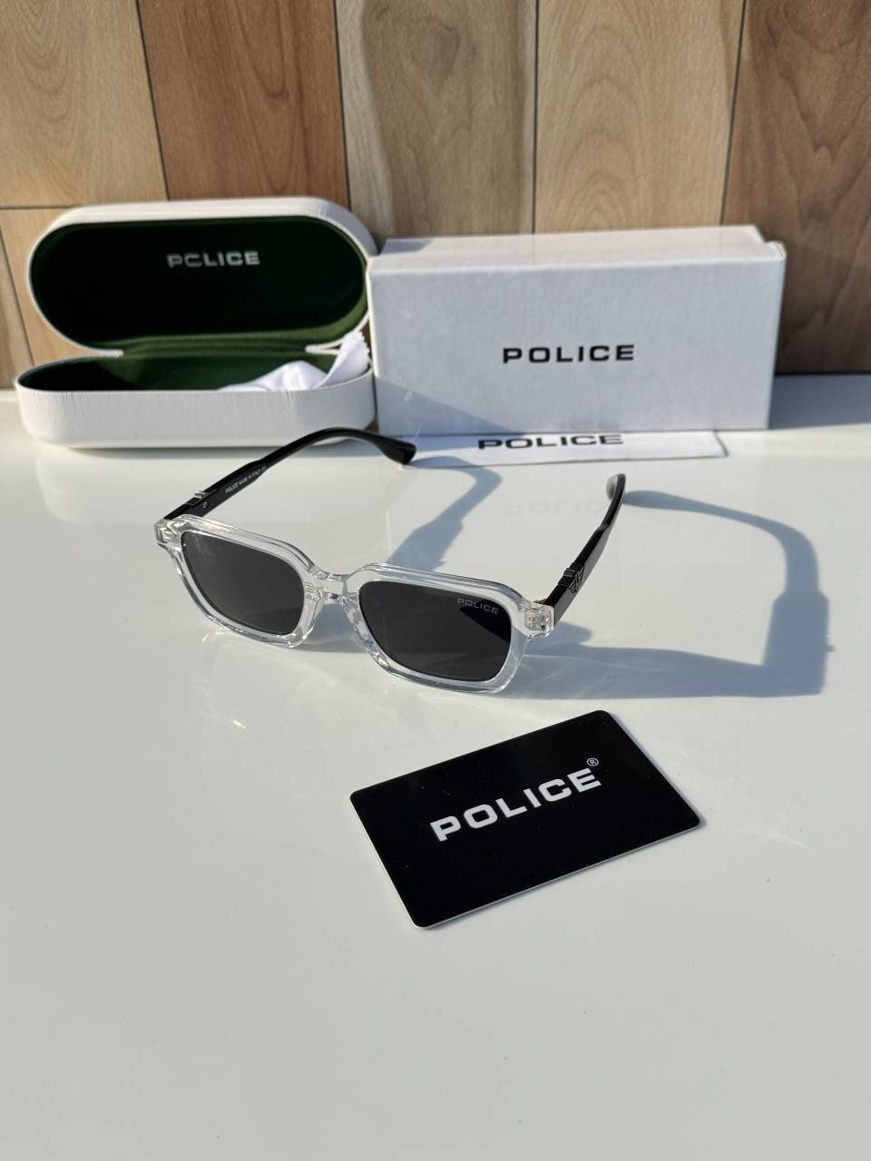 Police 827 white black